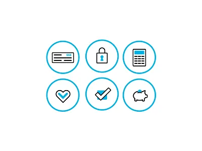 Payroll Icons calculator check heart icon set icons lock nashville payroll pig scalable website
