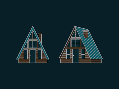 A-Frames cabin camping house outdoors woods