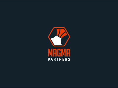 Magma Partners Logo fire lava magma volcano