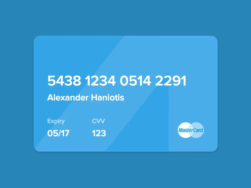 Affirm Virtual Card - Purchase Complete animation button finance gif icon iphone mockup payment ui ux visual