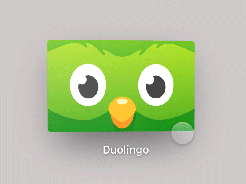 tvOS - Parallax Effect animation app apple character duolingo effect icon parallax tv tvos