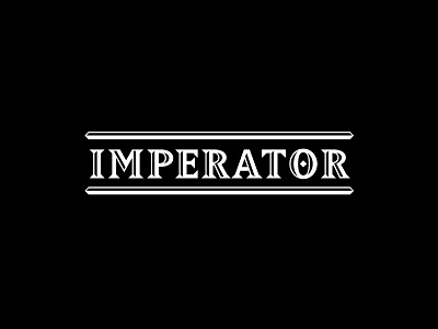 Imperator branding clothes engraved imperator logo roman sneakers street type typography urban