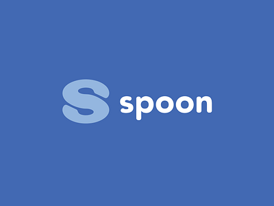 Spoon dinner eat identity logo lunch mark monogram negativespace spoon spoons