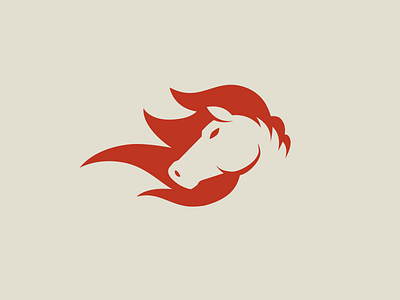 Horse Icon horse icon illustration negative space vector illustration