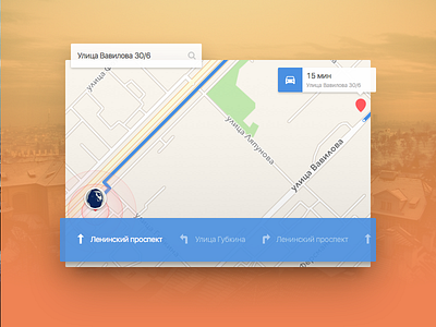 Location Tracker 020 card dailyui location tracker map material picker