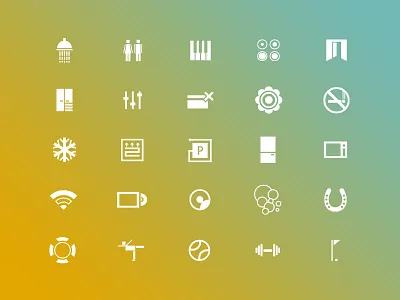 Custom iconset Studio 193 creativity detail flat design icons iconset minimalistic modern monotone readability