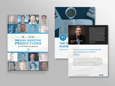 16 on 2016 Inbound Marketing Predictions eBook Design book download ebook inbound marketing marketing people