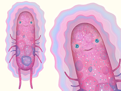 Biosporinus Effectivus biosporin illustration character design characters illustration