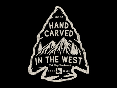 Arrowhead apparel arrowhead illustration mountains native nature outdoors trees