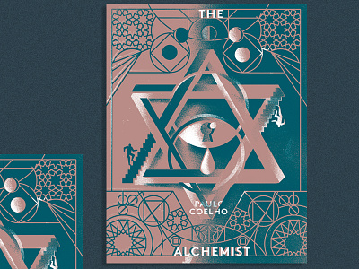 The Alchemist alchemist book cover eye illustration