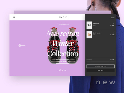 Creatlve Slider blog kit magazine simple ui uikit ux web webdesign