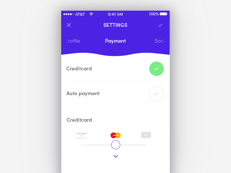 Settings 007 challenge daily dailyui interface ios mobile settings ui ux