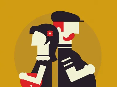 Waiting illustration