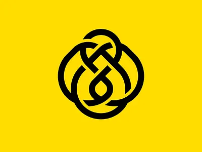 Bee Knot bee knot logo