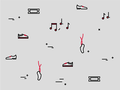 Dance Pattern ballet ballroom breakdance dance dance class fitness hip hop icon music pattern workout yplan