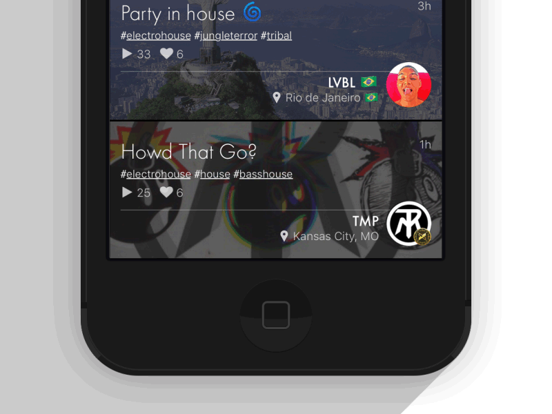 Loading Animation v2 [GIF] black and white gif ios loading table cell
