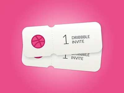 2 Dribbble Invites dribbble invites giveaway invitations invite invites membership