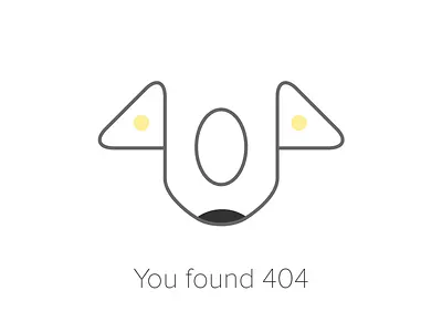404 404 illustration just for fun