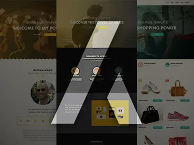 Avidus // Multipurpose Muse Template adobe muse agency business corporate creative download multipurpose muse onepage theme webdesign website