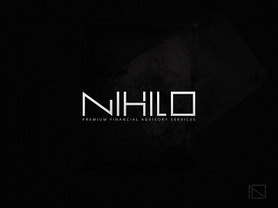 Nihilo logo logotype typography