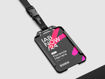 IAB Now 2024 brand identity conference design graphi design ui design visual design website