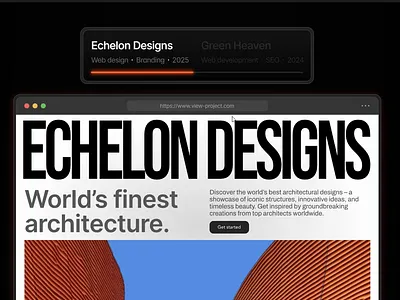 Interactive Work Section Showcase 3d animation framer graphic design illustration interactive project section ui ux work