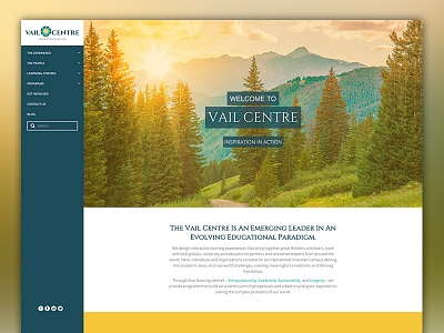 Vail Centre Website colorado responsive vail web website