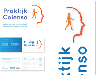 Praktijk Colenso identity iemagoo logo