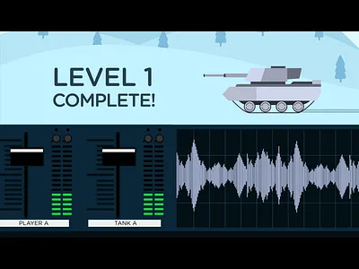 Level1 2d after effects concept illustrator