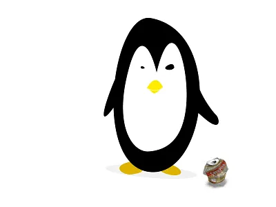 Drunk pinguïn is drunk carapils doodle drunk learning pinguin