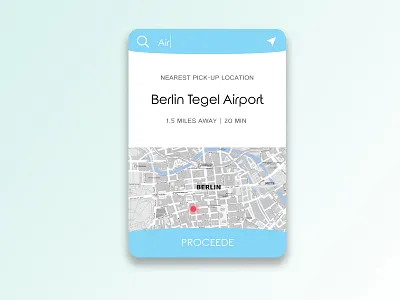 020 Location Tracking / DailyUi berlin city dailyui location map position search ticket tracking ui ux