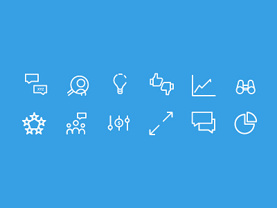 Critical Business Decisions Icon Set