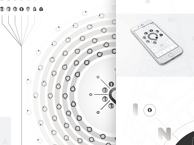 Process (inzone mobile) app branding design ios mobile type ui ux