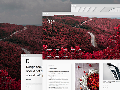 D.S.G.N - Tumblr Theme - Grid Based design grid lightbox minimal portfolio simple theme tumblr tumblr theme ui ux web