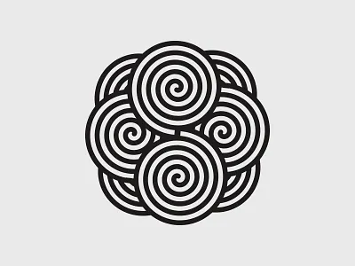 Fun with Spirals line art retro spiral spirals vector vintage