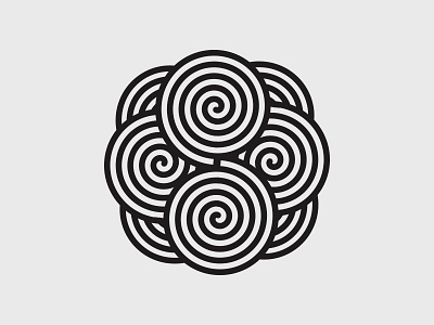 Fun with Spirals line art retro spiral spirals vector vintage
