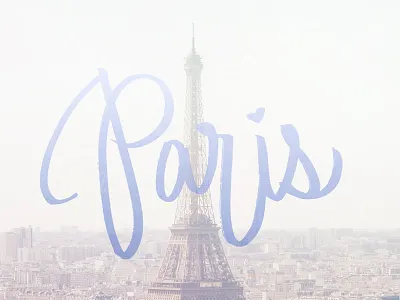 Pray for Paris hand lettered handlettering lettering ligatures paris pastels pray for paris typespire typography unsplash