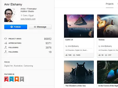 Amr Elshamy on Behance 3d art behance cartooning digital illustration photo photography photoshop
