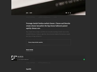 Basic - One-column, blogging tumblr theme design minimal simple theme tumblr tumblr theme typo typography ui web