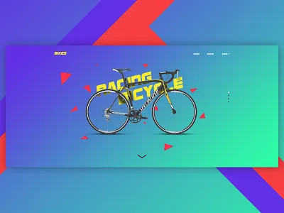 Website Header bike cycle sports
