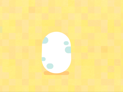 Lifecycle animated gif animation bird dino egg man