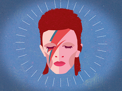 music icon davidbowie icon vector