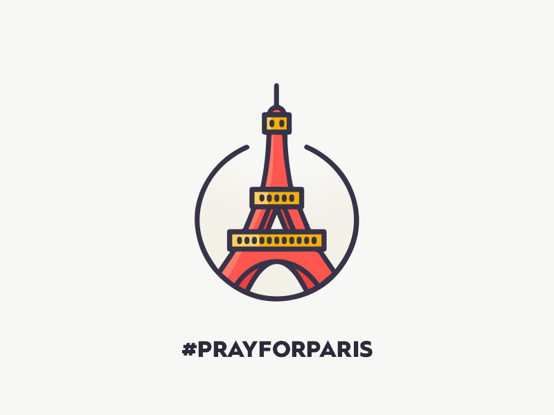Example of Pray for paris