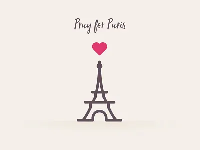 Pray For Paris By icons picons prayforparis