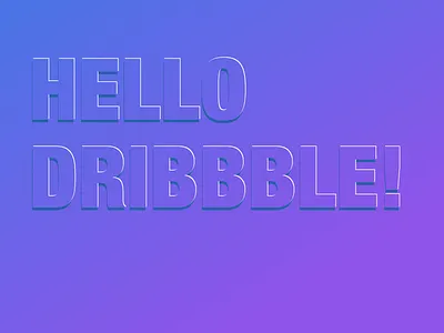 Hello there! debut first hello invite new shot sketch