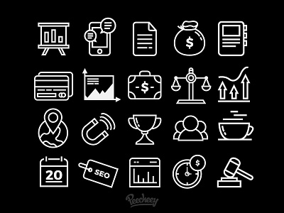 Business icons adobe business credit free icons money vector