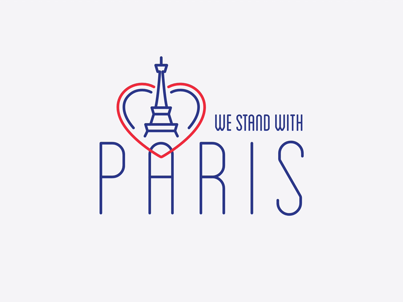 Paris animated france illustration paris peace prayforparis svg