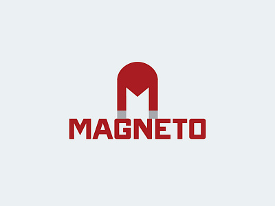 Magneto branding icon identity illustration logo magneto