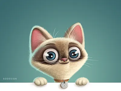 Cat cat funny illustration