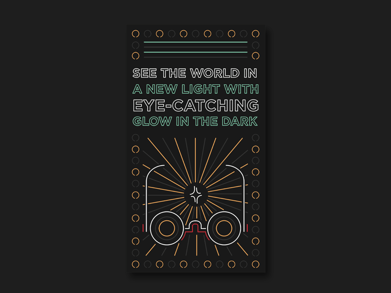 eye-catching blink freefest illustration neons